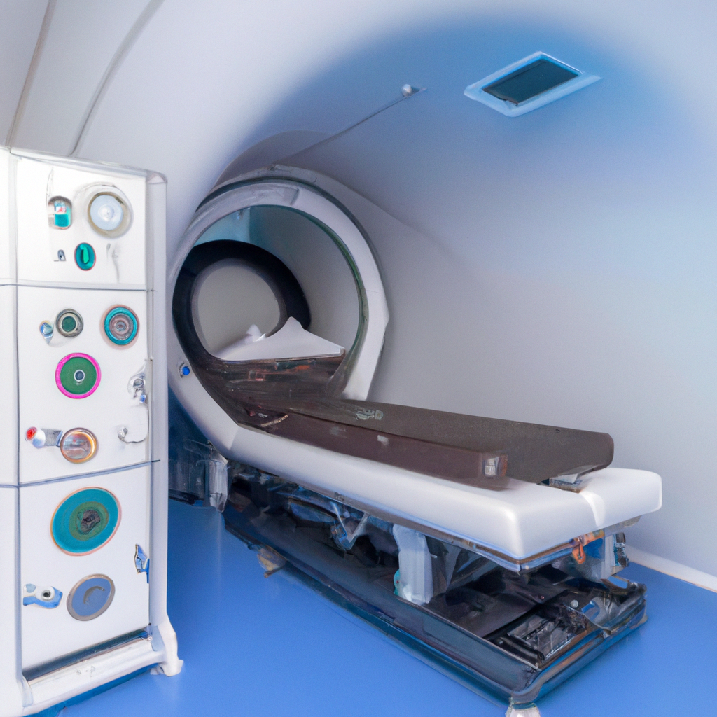 Editorial-style photo of a hyperbaric oxygen therapy chamber