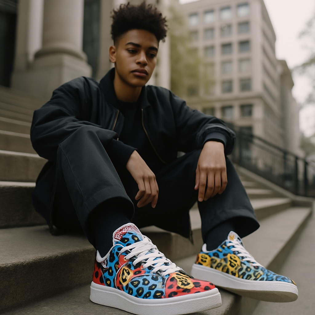 Why Custom Printed Sneakers Are The Next Big Flex
