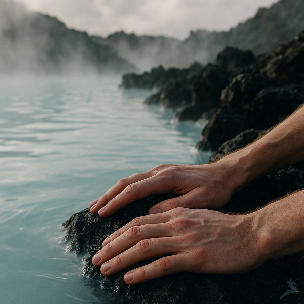 Geothermal pool detail shot representing wellness travel retreats 2026 thermal experiences